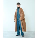 FOLL/フォル】ベビーキャメルハンドメイクリバーコート | ジャーナル 