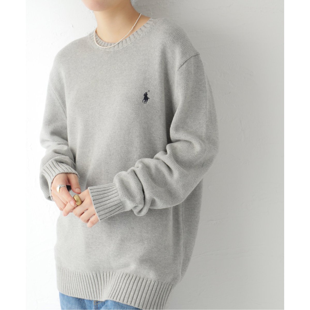 POLO RALPH LAUREN/ポロラルフローレン】COTTON CREW NECK SWEAT