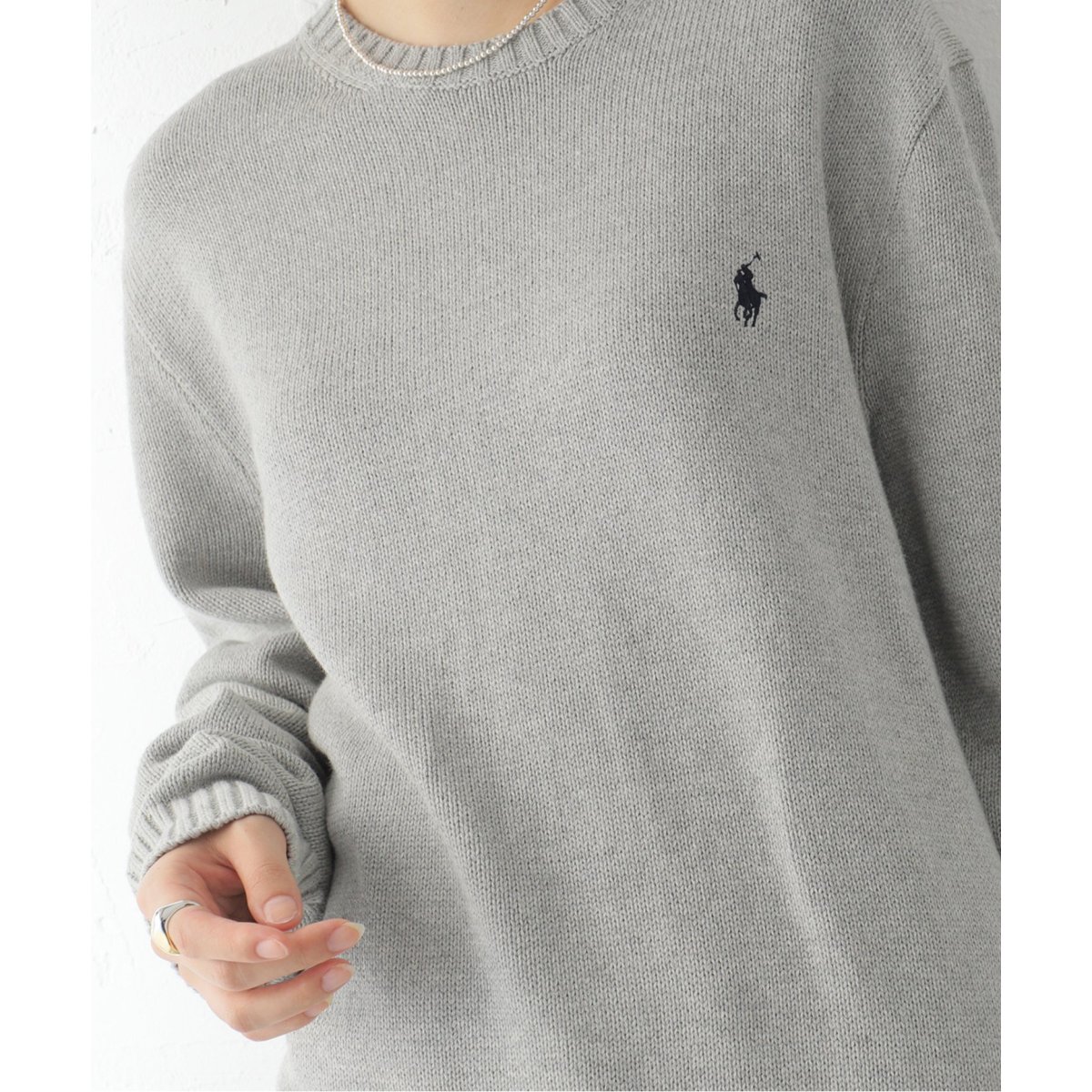 ニット/セーター JOURNAL STANDARD - POLO RALPH LAUREN COTTON CREW JOURNAL STANDARD - POLO RALPH LAUREN COTTON CREWの通販 by は