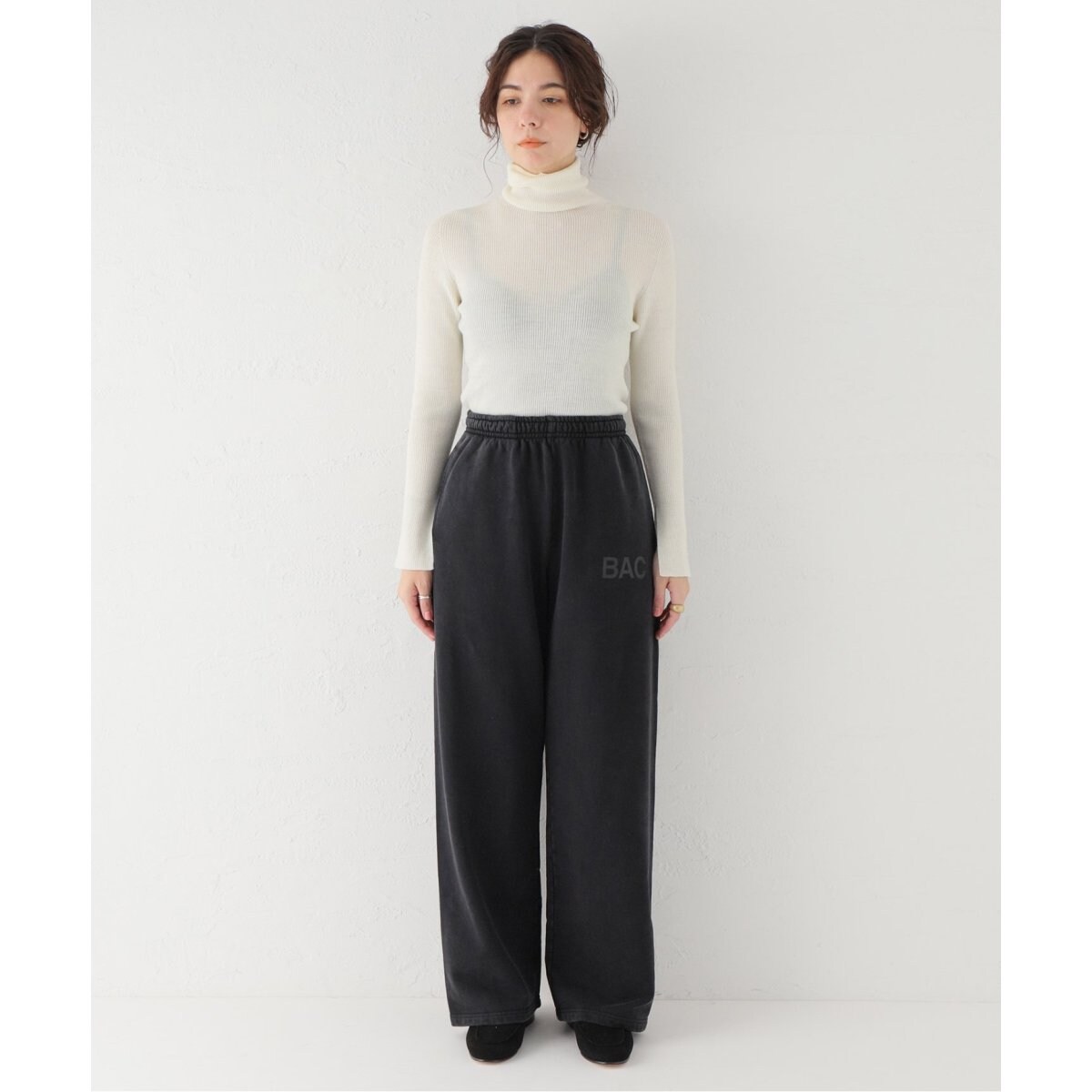 STAND ALONE/スタンド アローン】BACK LOGO SWEAT PT:パンツ