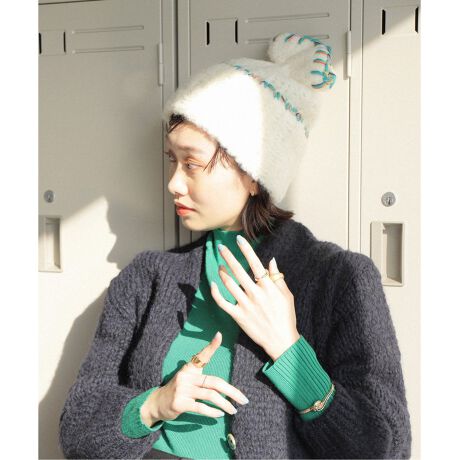 YANYAN/ヤンヤン】SNOWY BEANIE：ニット帽 | ジャーナルスタンダード 