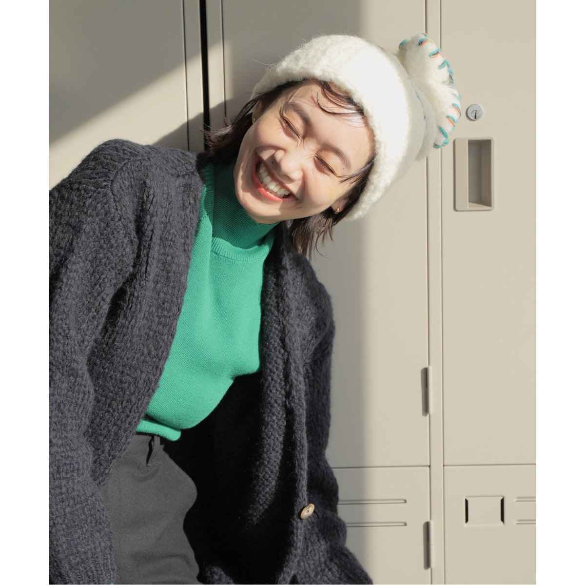 YANYAN/ヤンヤン】SNOWY BEANIE：ニット帽 | ジャーナルスタンダード