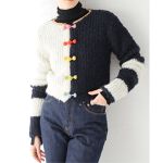 YANYAN/ヤンヤン】SNOWY CROP CARDIGAN：カーディガン | ジャーナル 