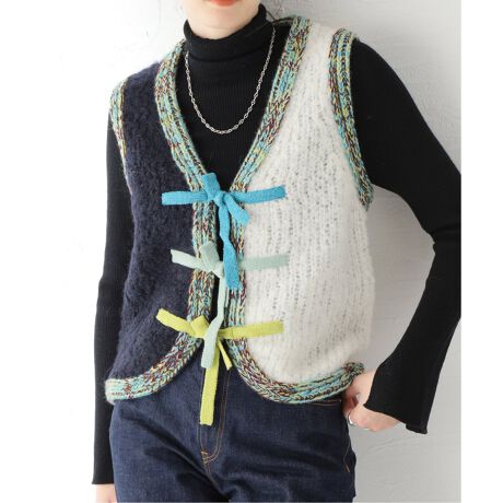 YANYAN/ヤンヤン】SNOWY SHRUNKEN WAISTCOAT：ベスト | ジャーナル  
