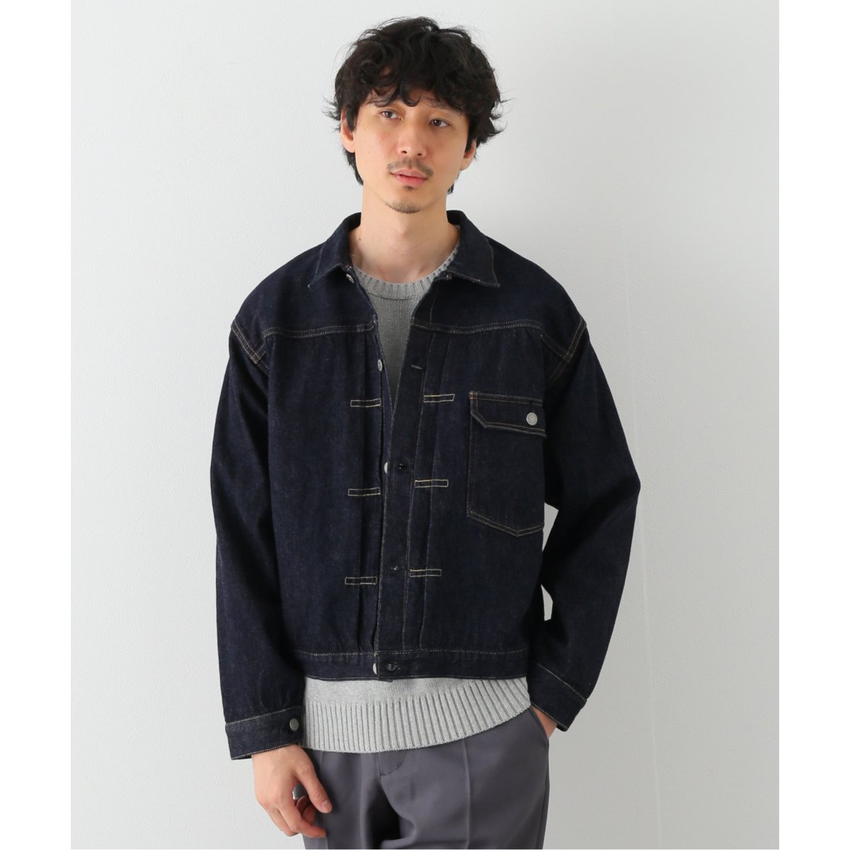 LENO BRENDA BIG TRUCKER JACKET リノ - Gジャン/デニムジャケット