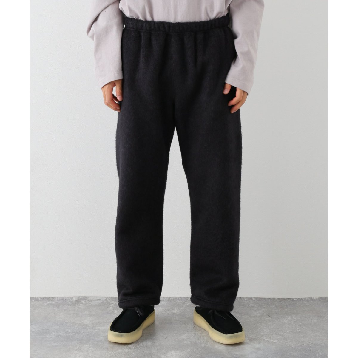 blurhms / ブラームス】Cotton Silk Fleece Pants | ジャーナル