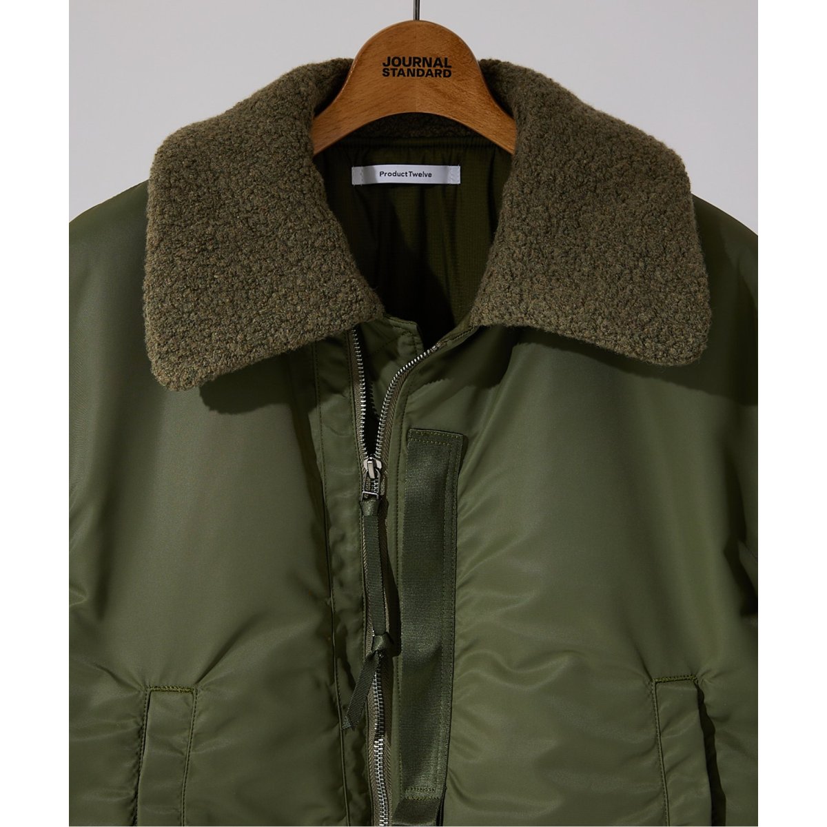 Product Twelve×JOURNAL STANDARD】別注 NYLON SATIN BL Product Twelve×JOURNAL STANDARD】別注 NYLON SATIN BL