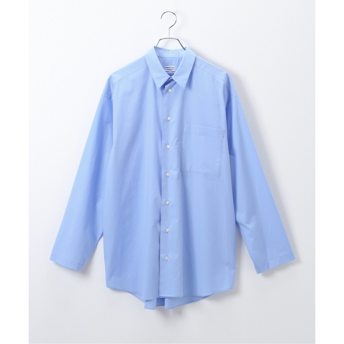 POSTELEGANT/ポステレガント】 cotton typewriter shirt