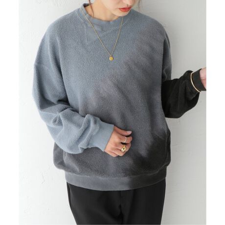 NOMA t.d./ノーマティーディー】Hand Dyed Twist Sweat：スウェット  