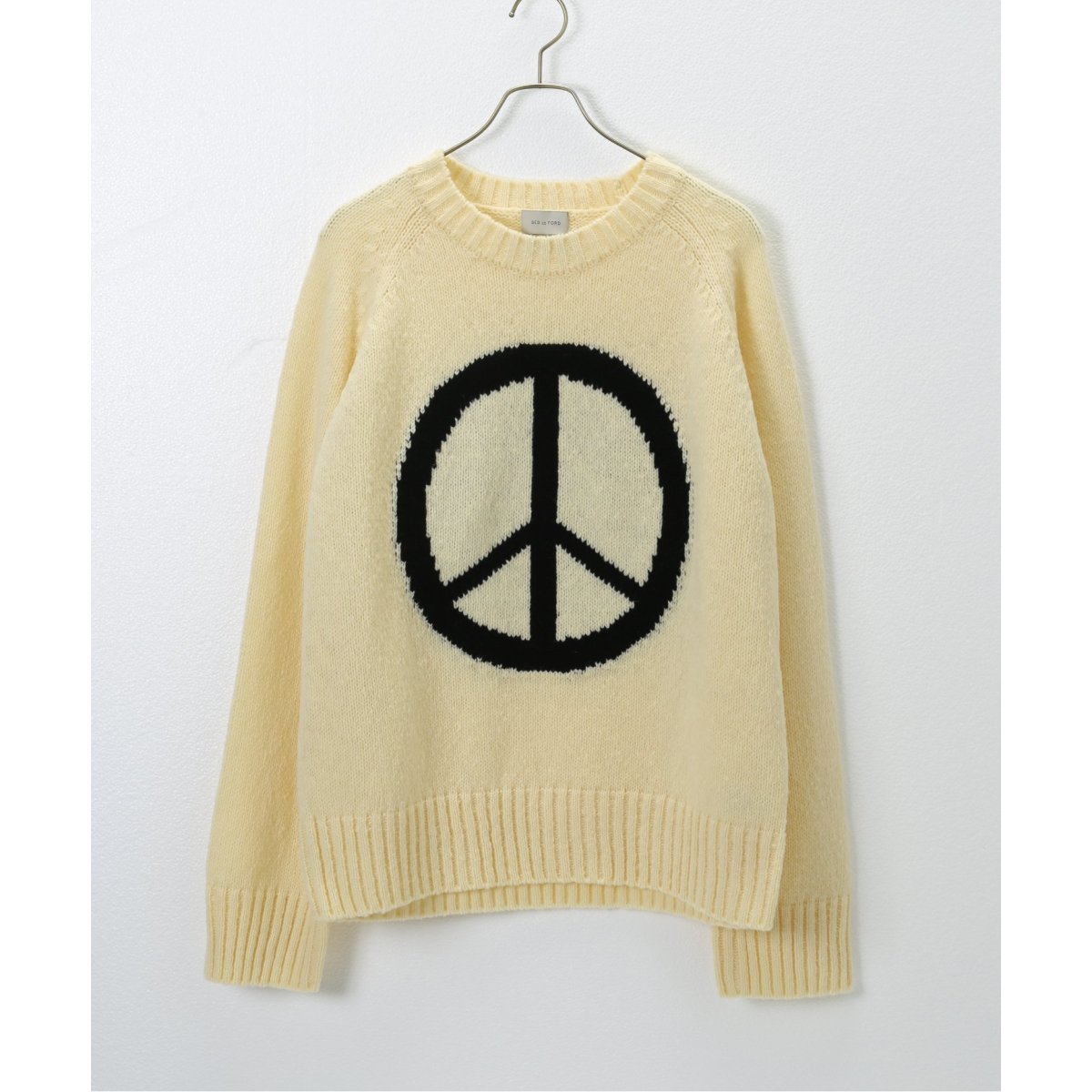 BED J.W. FORD / ベッドフォード】Peace Symbol Knit / ピースシンボル ...