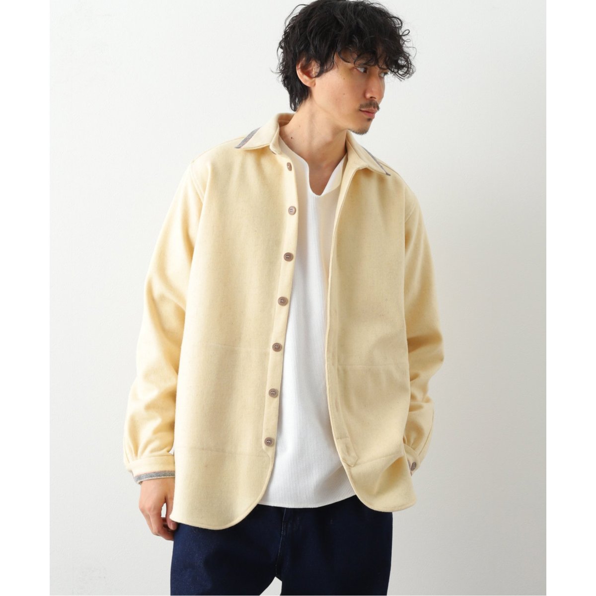 FRANK LEDER/フランクリーダー】GERMAN PRISON BLANKET SHIRT