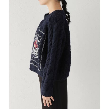 Mii / ミイ】HAND KNITTED EMBROIDERED CD:カーディガン | ジャーナル 