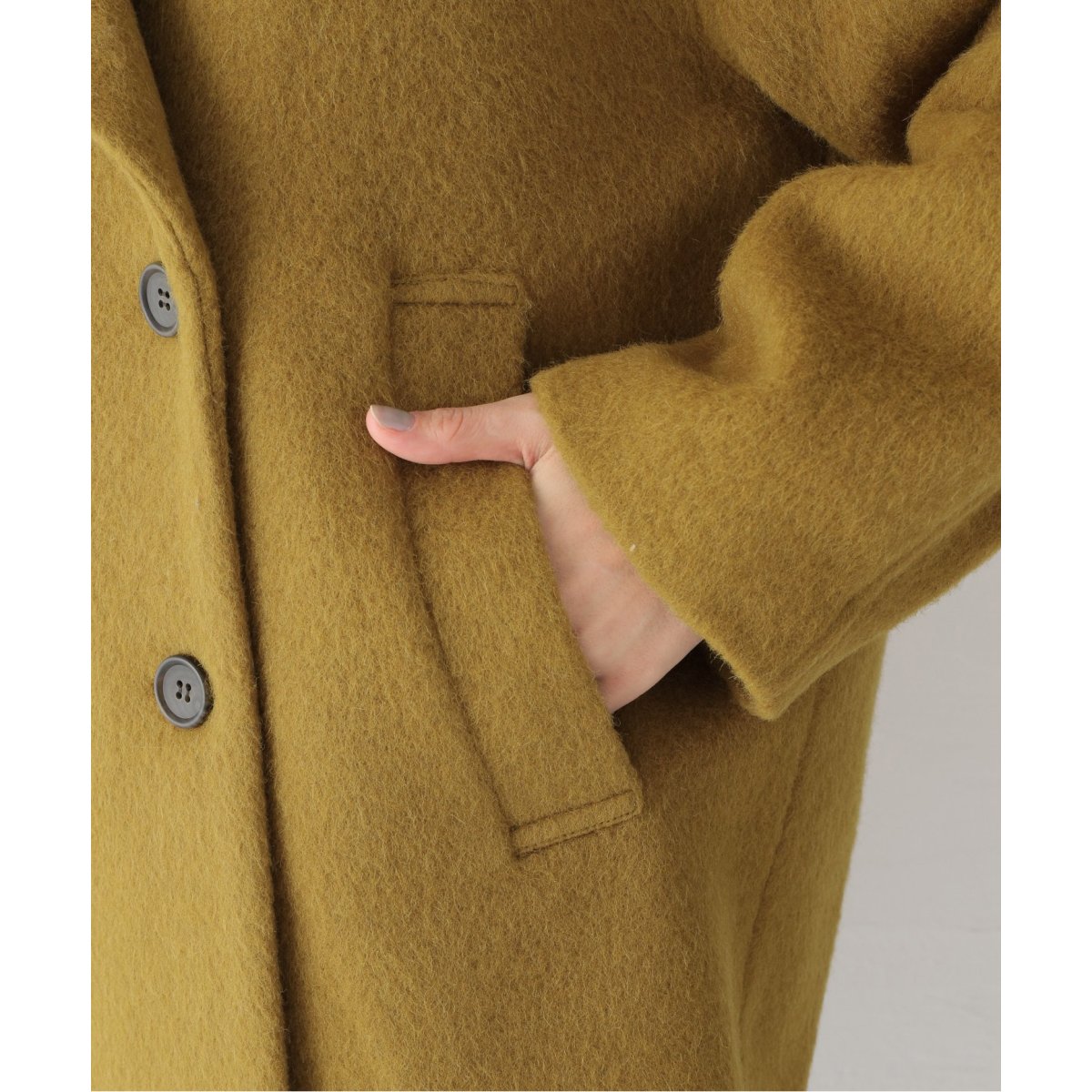 2022AW 新作CLANE クラネOVER LINE DOUBLE COAT - www.onkajans.com