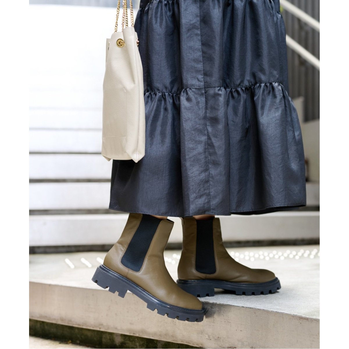 追加》【MOHI/モヒ】サイドゴアブーツ | ジャーナルスタンダード