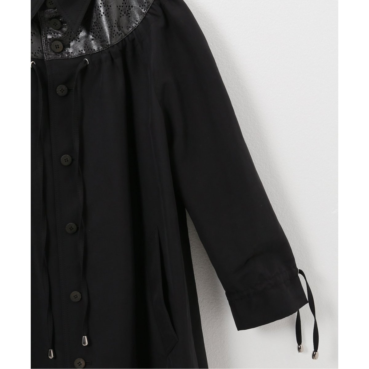 ORIMI ROMANTIC GATHER COAT 22AW - レザージャケット