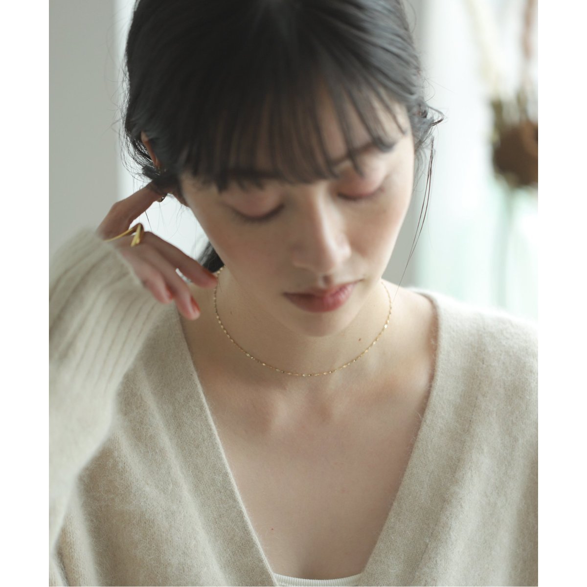 LES BONBON/ル ボンボン】VICTORIA CHOKER 35cm:ネックレス