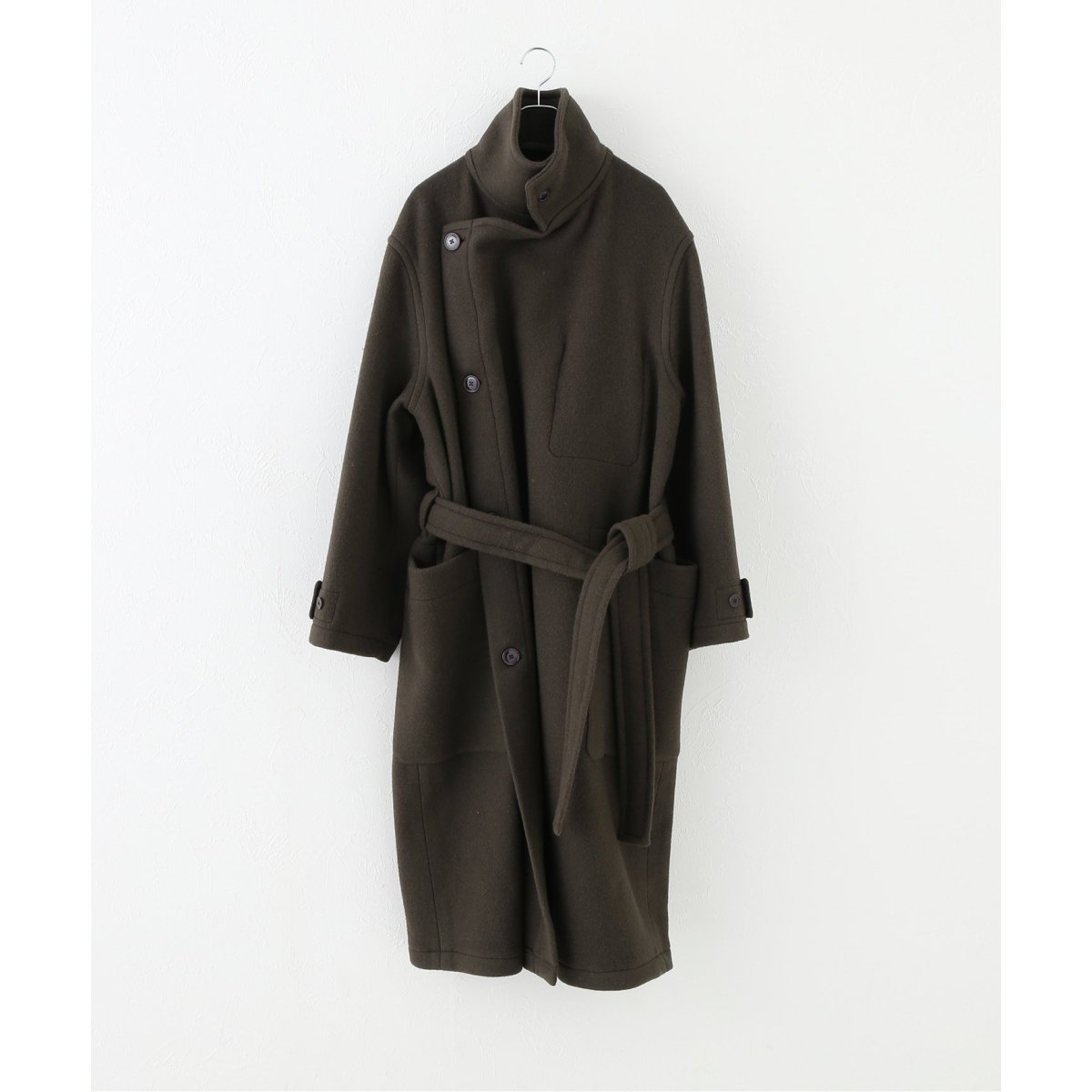 lemaire wrap coat black Mサイズ ルメール ラップコート ...