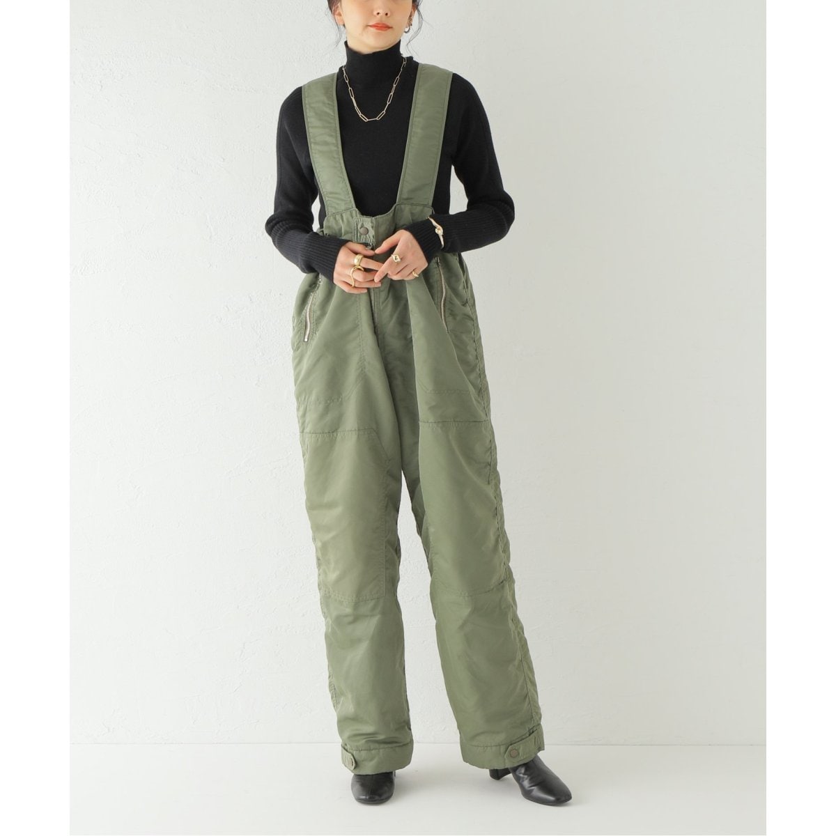 HOLIDAY NYLON STRAP FLIGHT PANTS-