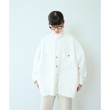 FOLL / フォル】wardrobe cocoon blouson：ワードローブコクーン 