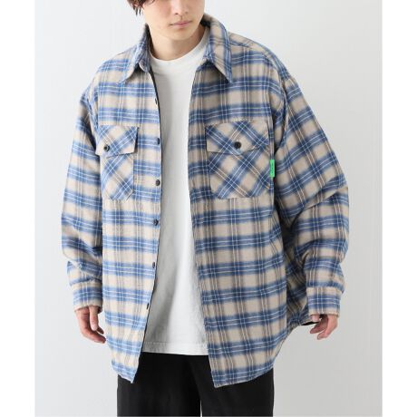 WILLY CHAVARRIA / ウィリー チャバリア】PLAID FLANNEL JACKET 