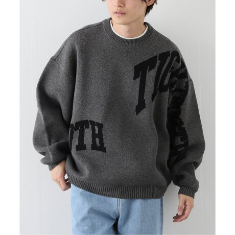 TBPR/タイトブースプロダクション】ACID LOGO KNIT SWEATER 