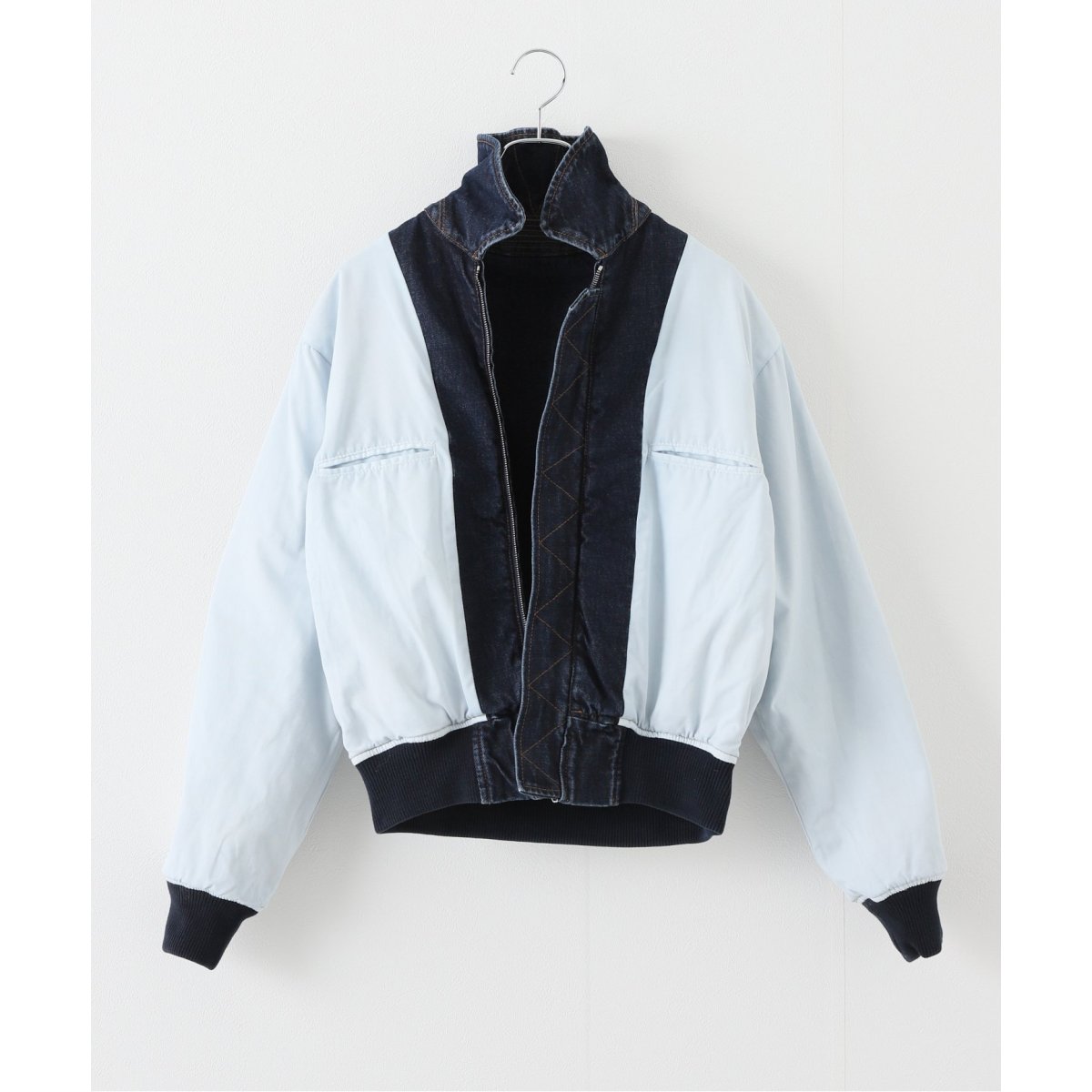 STEFAN COOKE / ステファンクック】 Denim bomber with corded