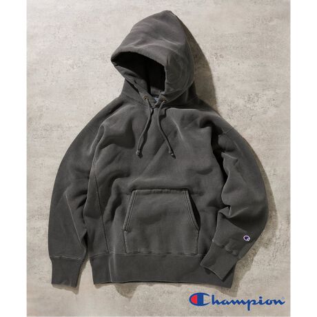 Champion / チャンピオン】別注 R/W PIGMENT プルオーバーパーカー 