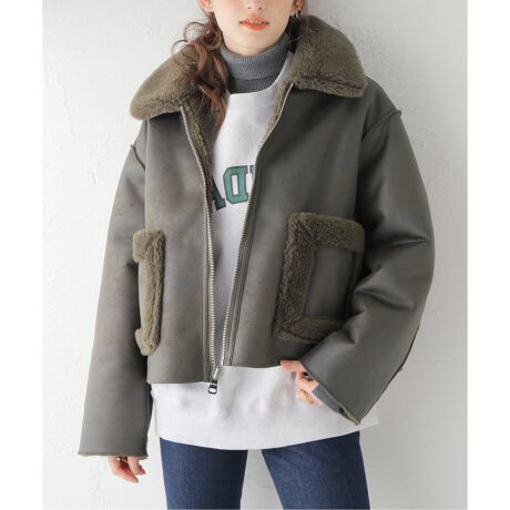 JAKKE/ジャッキー】VERA SHEARLING AVIATOR：ジャケット | ジャーナル 