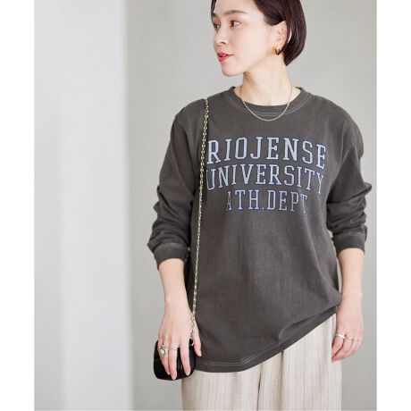別注 Odub オーダブ ロゴプリントロングスリーブTシャツ ジャーナルスタンダード JOURNAL STANDARD