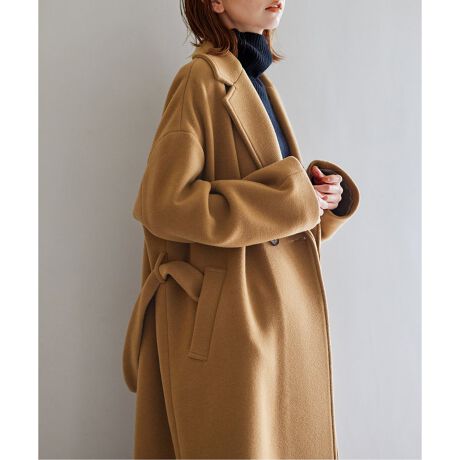 パイルモッサビーバーロングコート （ダブルモッサ ロングコート  