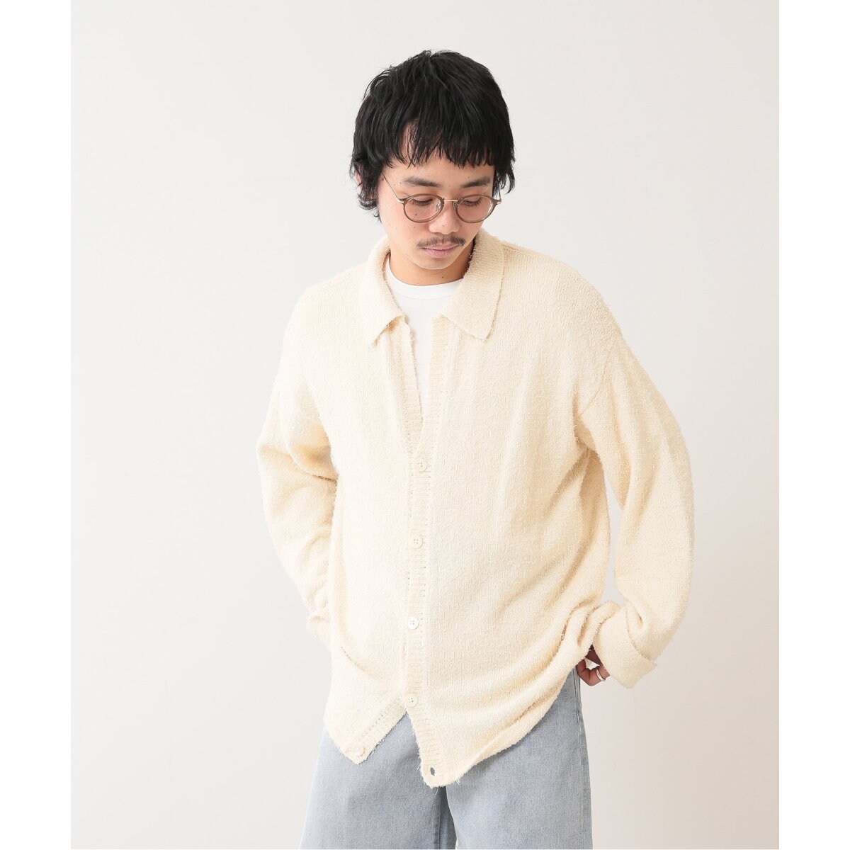 【大特価】24SS foll unfollow シルク カーディガン 大特価】24SS foll unfollow シルク カーディガン