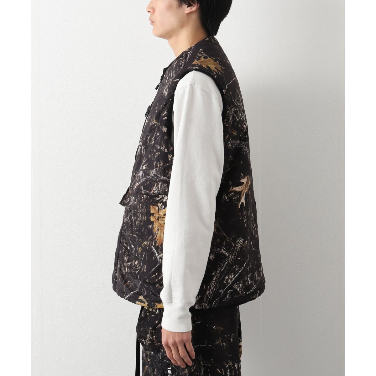 TBPR/タイトブースプロダクション】BULLET CAMO REVERSIBLE VEST