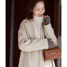 ウールアンゴラロングコート | ジャーナルスタンダード(JOURNAL 
