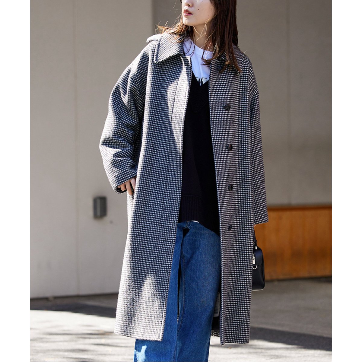 ジャーナルスタンダード MANTECOハウンドトゥースコート MANTECOハウンドトゥースコート | ジャーナルスタンダード(JOURNAL