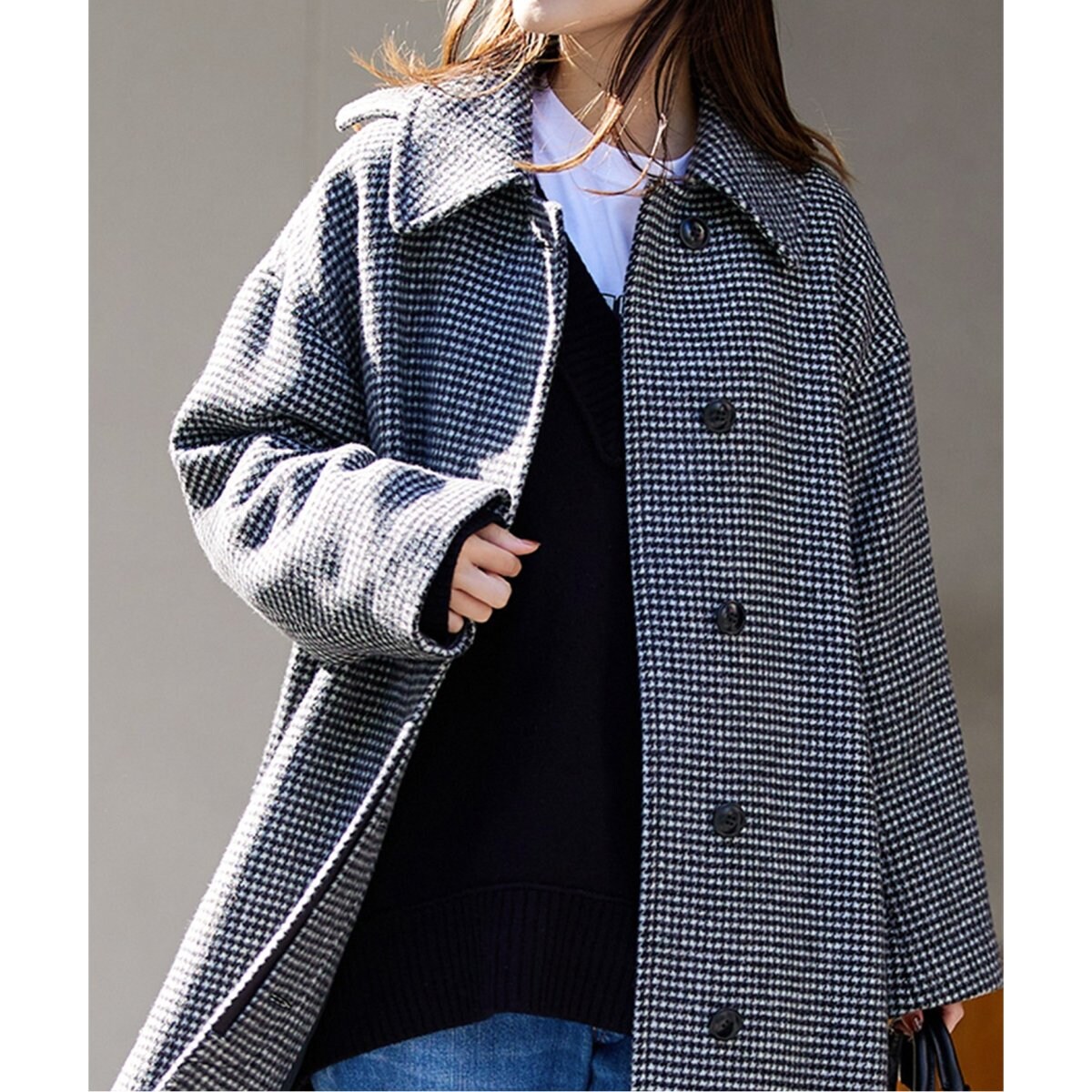 □MANTECOハウンドトゥースコート | ジャーナルスタンダード(JOURNAL