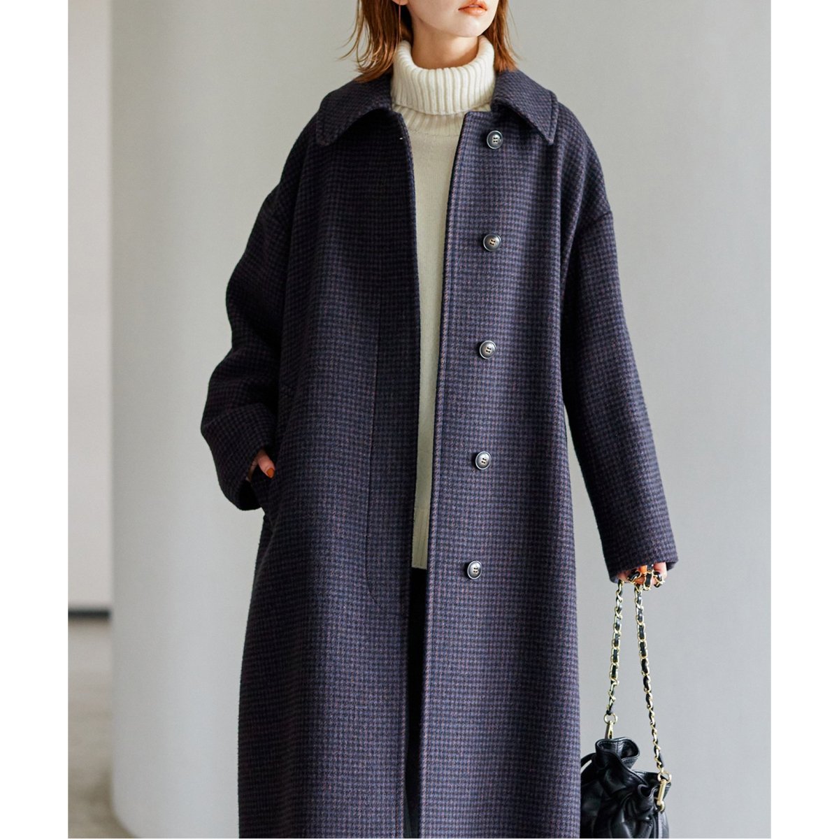 □MANTECOハウンドトゥースコート | ジャーナルスタンダード(JOURNAL