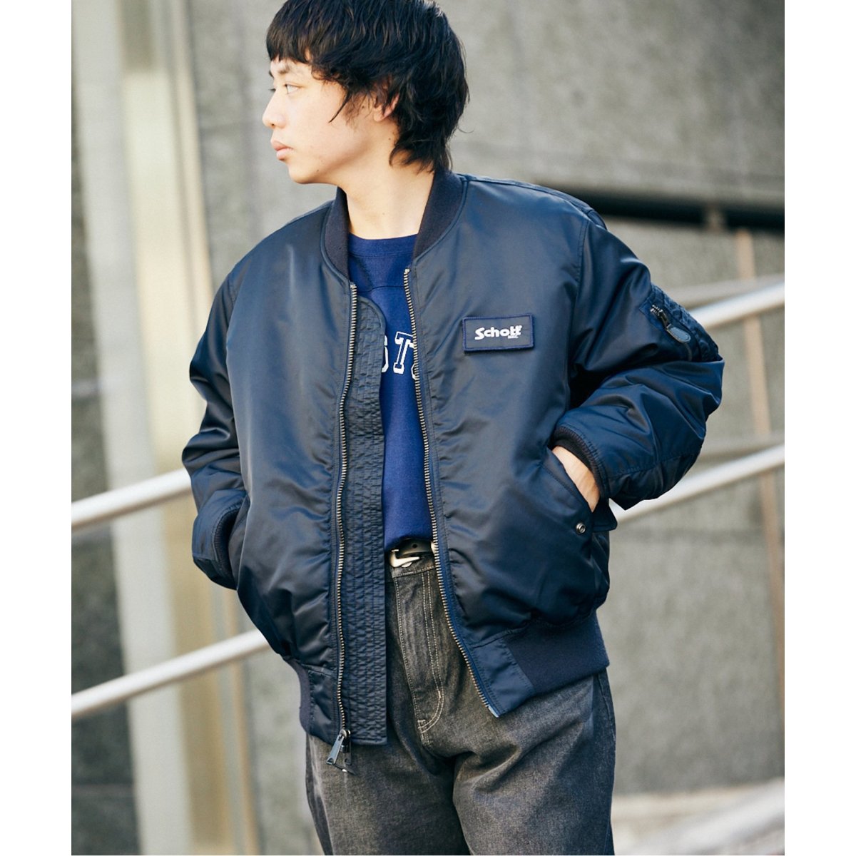 Schott / ショット】別注 NYLON MA-1 | ジャーナルスタンダード