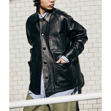 Schott / ショット】別注 LEATHER COVERALL | ジャーナルスタンダード 