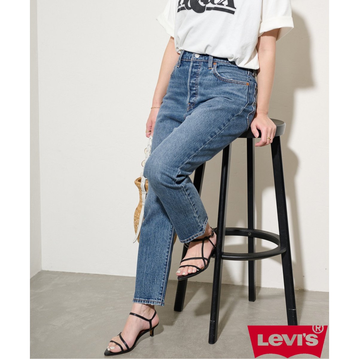 別注【LEVI'S(R)/リーバイス(R)】RED TAB 501(R) SMU CROP