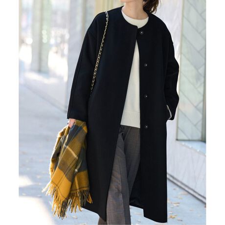 □《追加》スーパー140ビーバーノーカラーコート | ジャーナル  