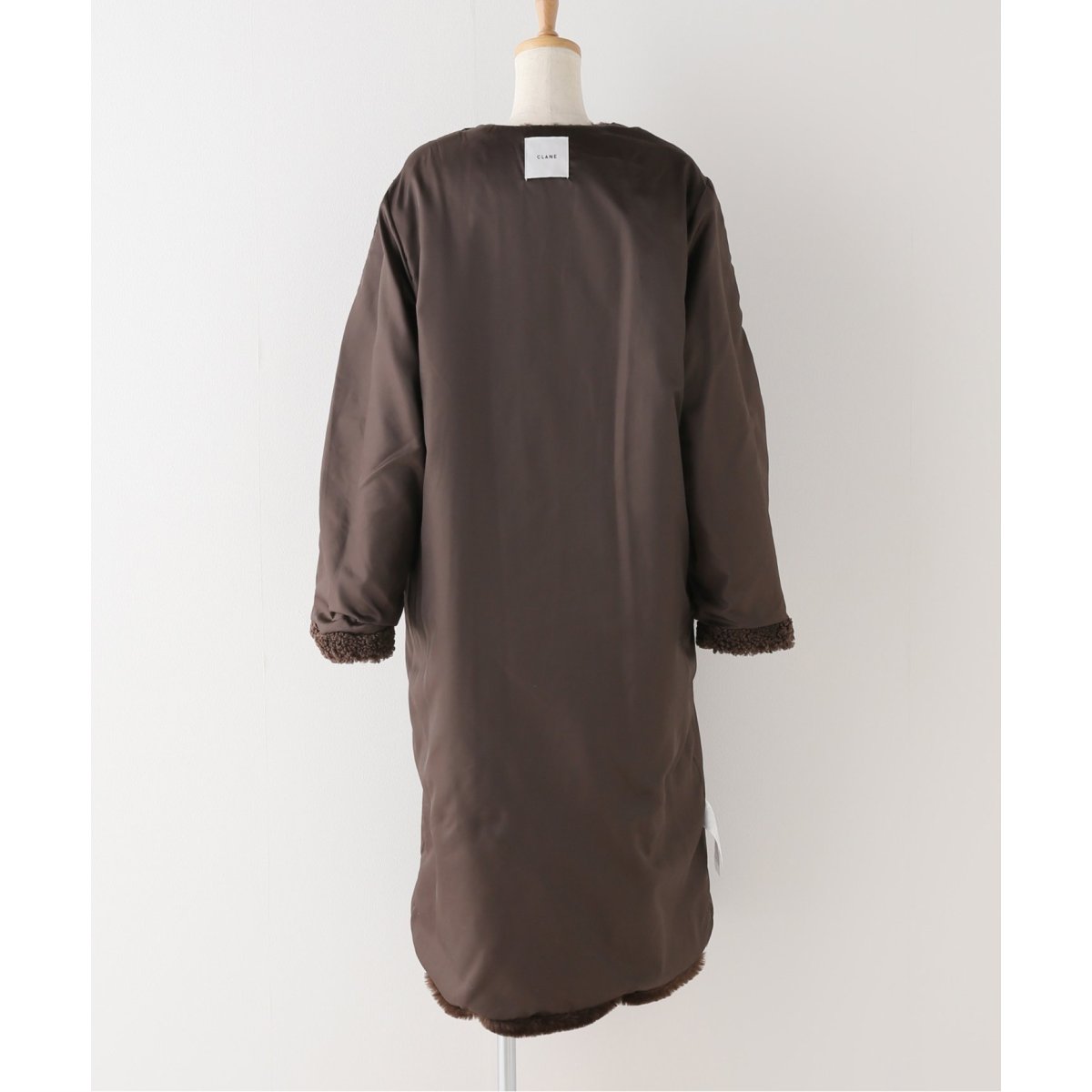 CLANE クラネ MIXFUR COCOON COAT-