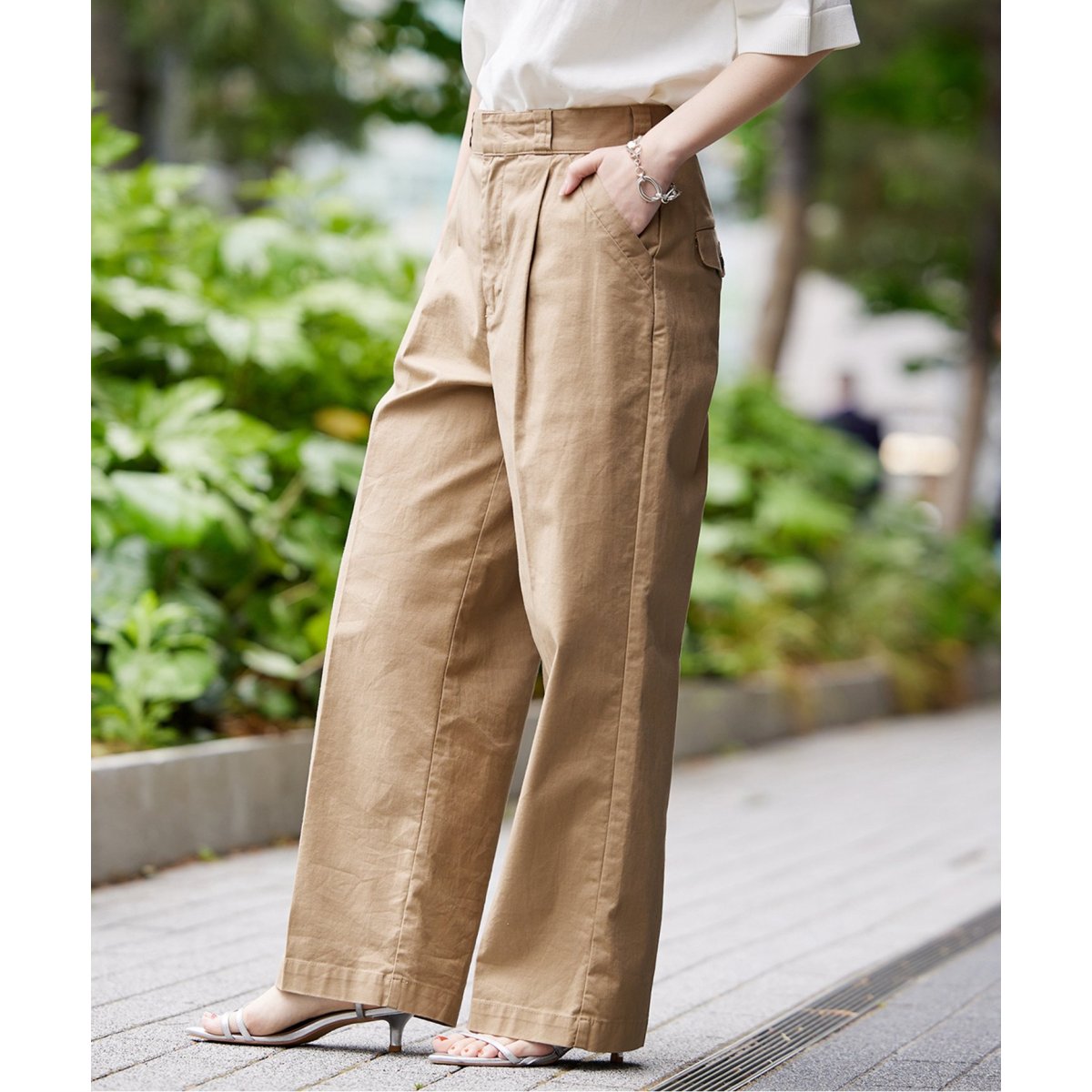 OGLINEN タックパンツ36 OGLINEN タックパンツ36 OGLINEN タックパンツ（スラックス