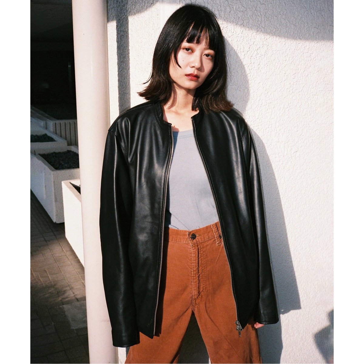 シープレザー シングルライダースジャケット Single Rds | ジャーナル