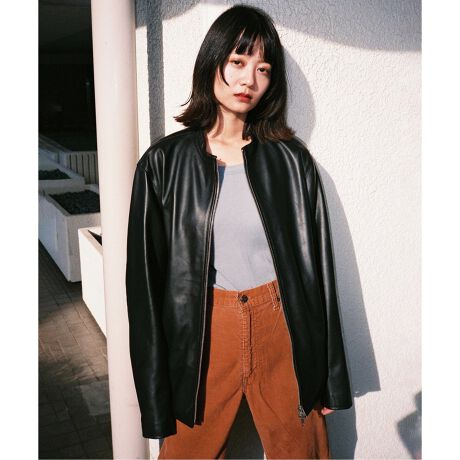 シープレザー シングルライダースジャケット Single Rds | ジャーナル 
