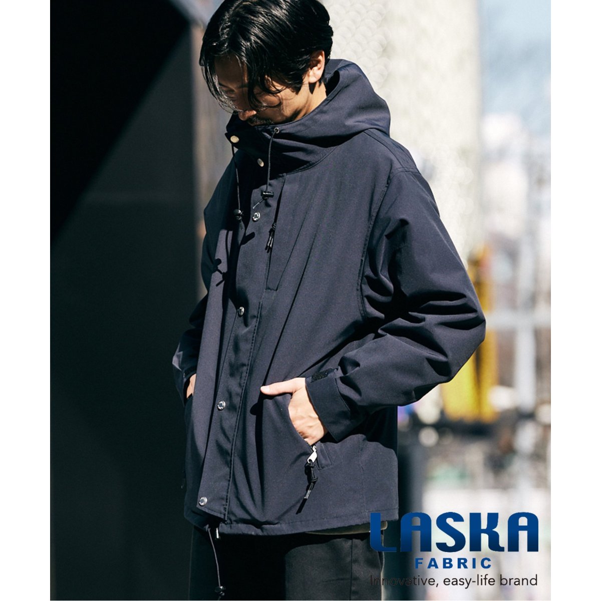 Journal Standard Laska | ラスカ パーカー色ブラック - マウンテン