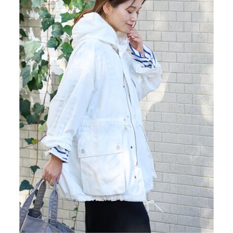 別注【ARMY TWILL/アーミーツイル】Hooded Coat：ブルゾン 