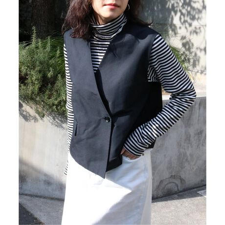 AYA KANEKO×JOURNALSTANDARD】BOXYベスト | ジャーナル 