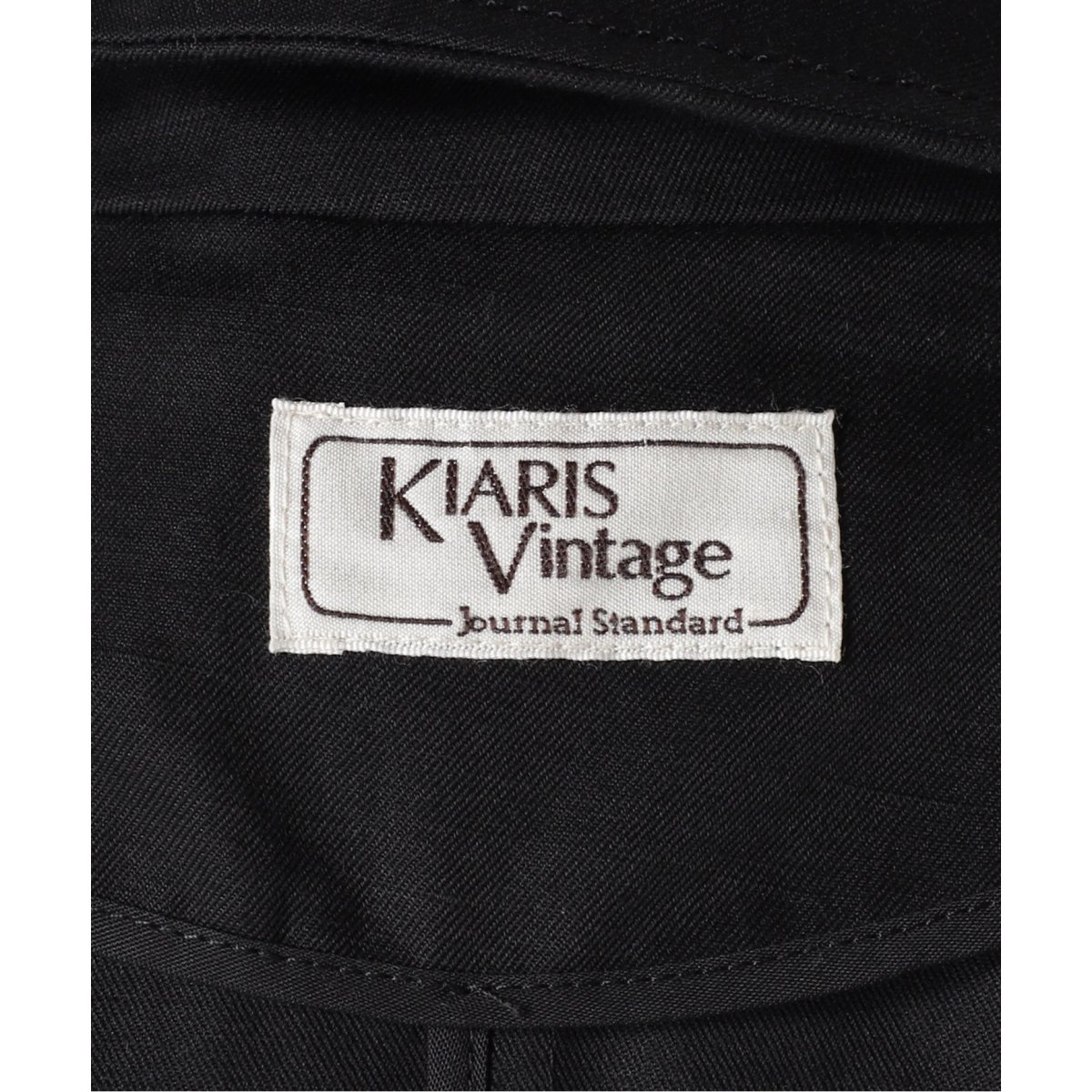 KIARIS vintage＆closet × JS】テープディテールポンチョコート