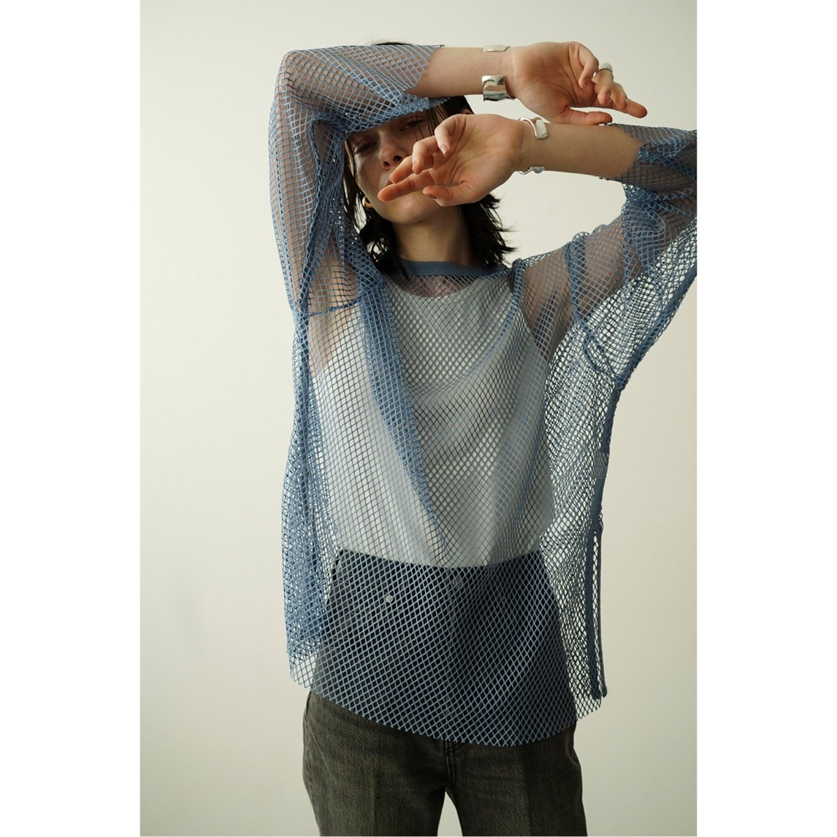 CLANE/クラネ】WIDE MESH TOPS：メッシュトップス | ジャーナル