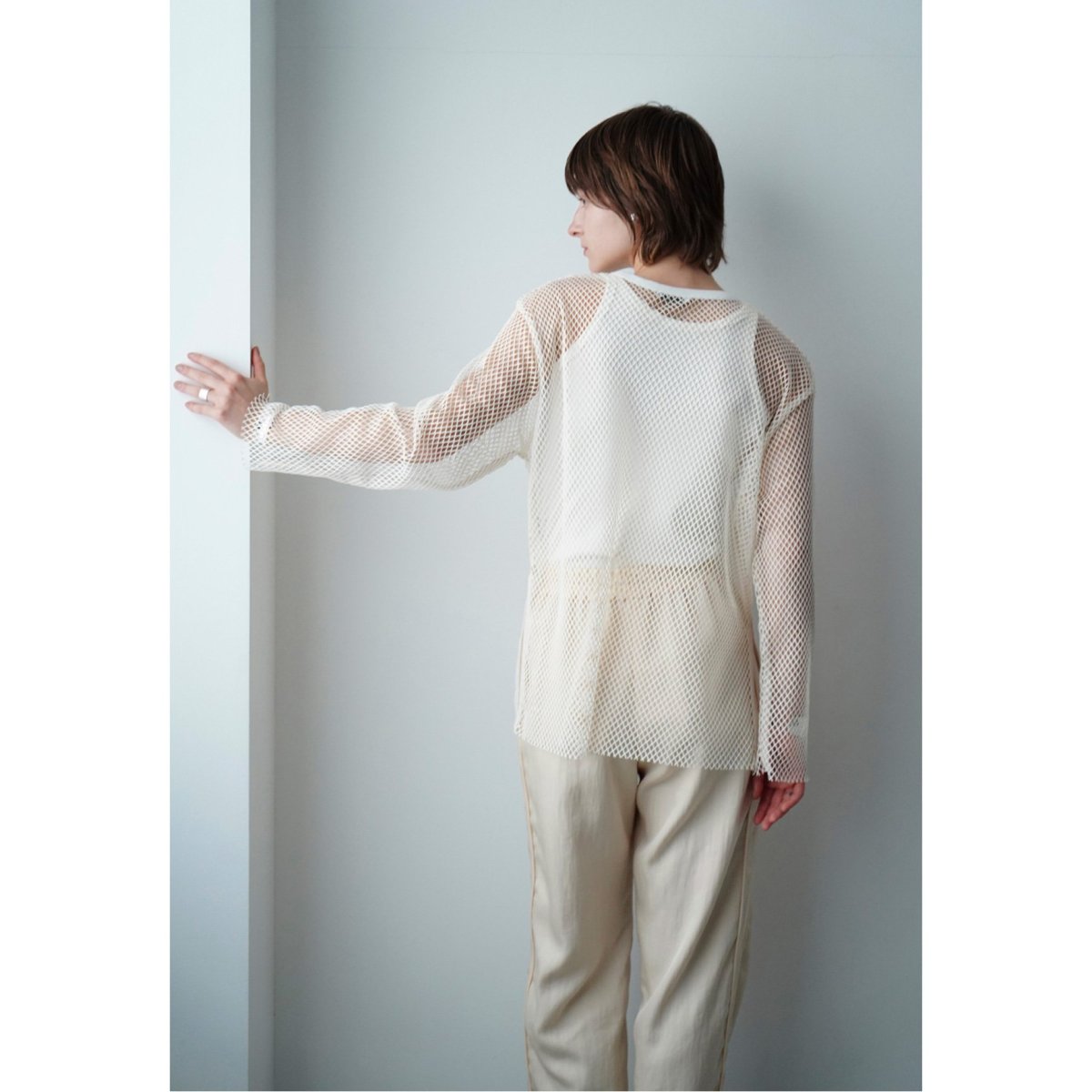 CLANE/クラネ】WIDE MESH TOPS：メッシュトップス | ジャーナル